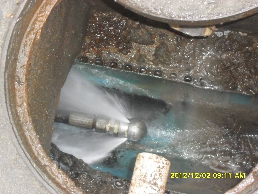 汤旺河污水管道高压清洗